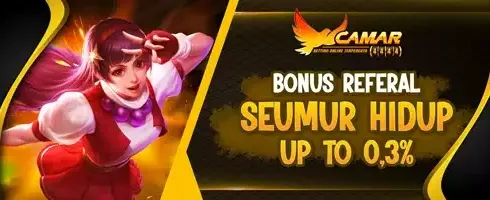 Referral Seumur Hidup 0.3% Tanpa Batas promotional banner
